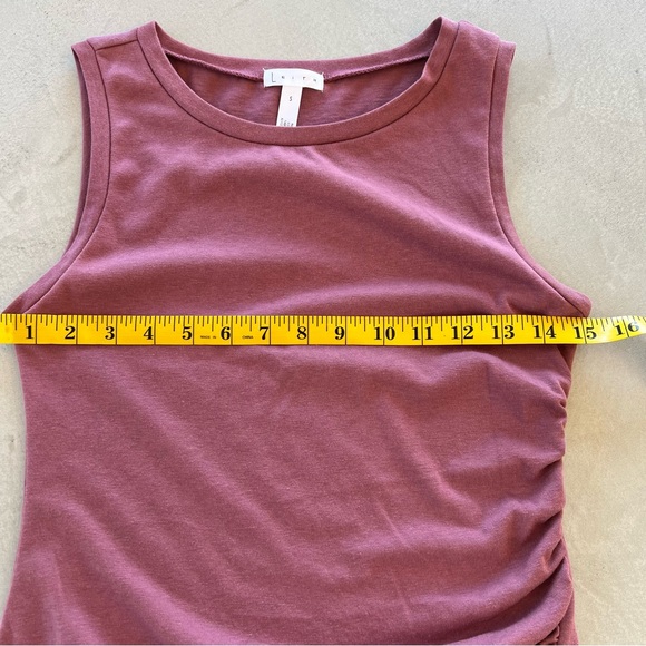 LEITH Sleeveless‎ Tank Bodycon Mini Dress, Rose Mauve Pink, S - Picture 11 of 12